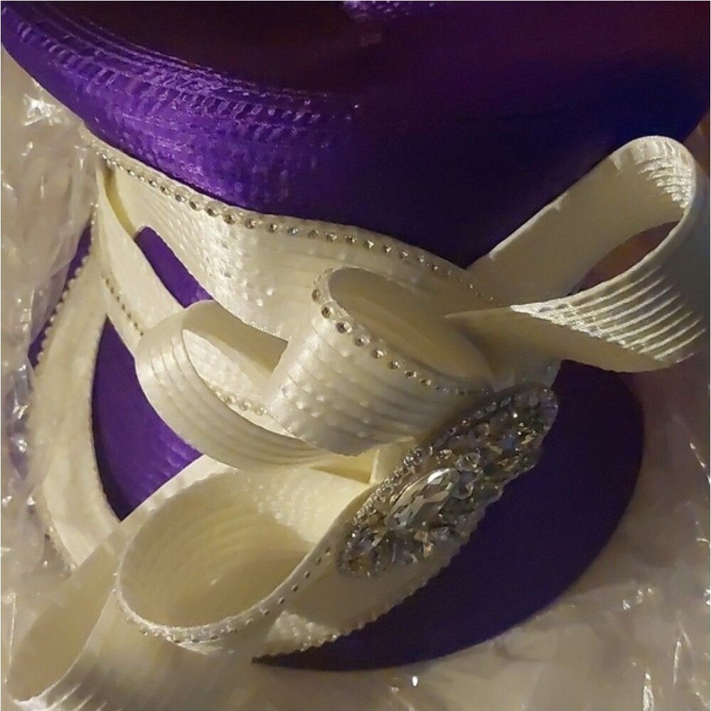 Bellini Purple Dress Hat